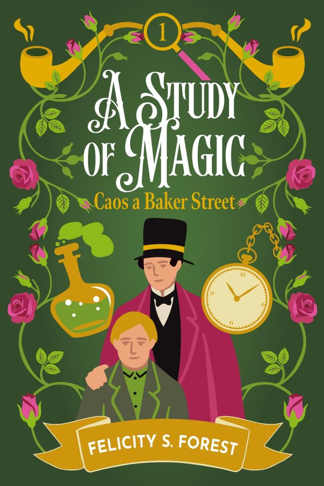 Copertina di A Study of Magic: Caos a Baker Street