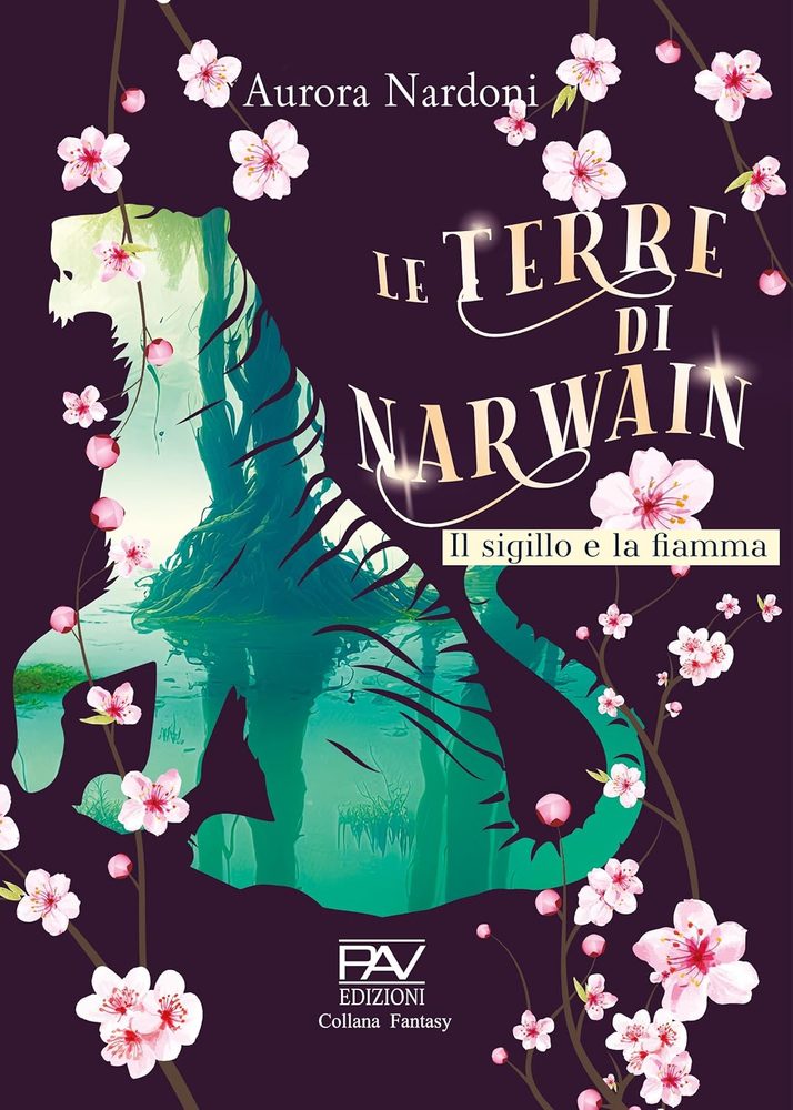 Copertina di Le Terre di Narwain - Il Sigillo e la Fiamma